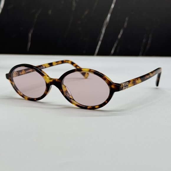 NEW MIU MIU MU04ZS 14L4I0 SUNGLASSES HAVANA WOMEN MU 04ZS, SMU 04Z main image 5